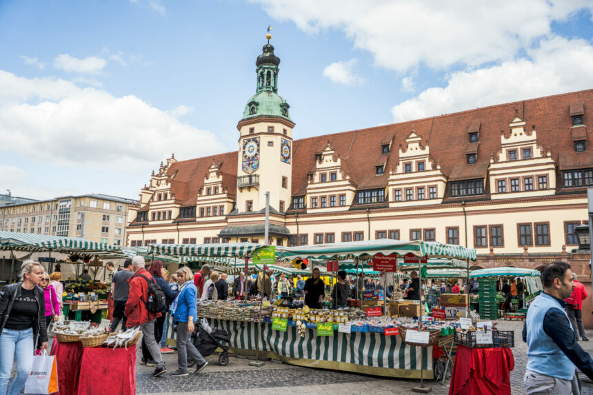 Ostermarkt: Marktplatz