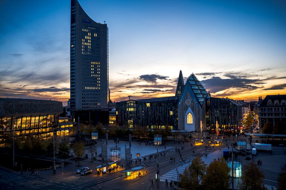 Farbenspiel-Event: Augustusplatz
