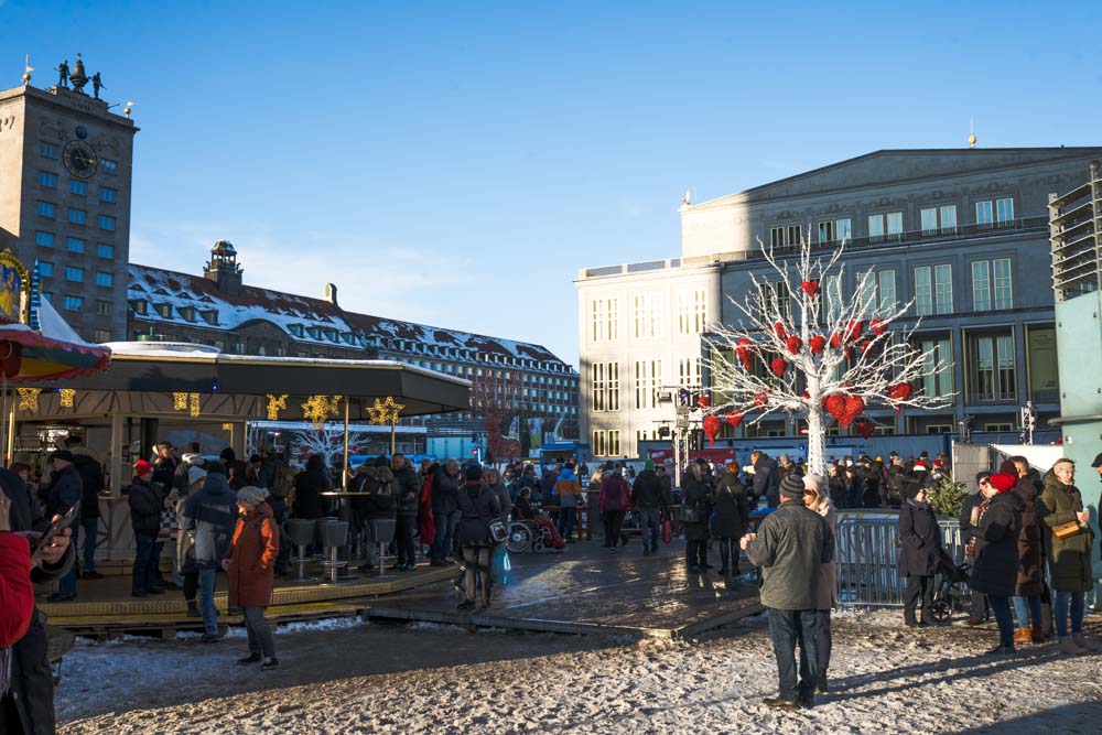 Eröffnung des Leipziger Eistraum mit Olaf Berger: Augustusplatz