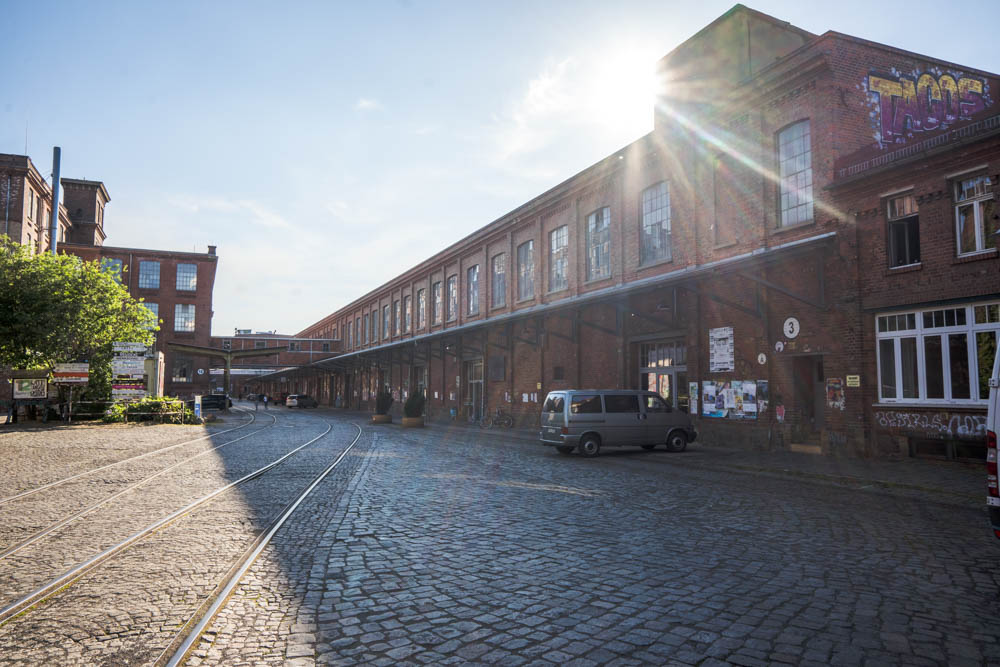 Rundgang in der Spinnerei Leipzig