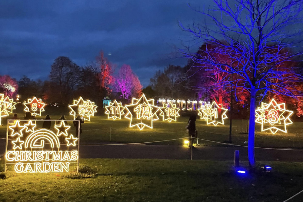 Christmas Garden Leipzig: Agra Park