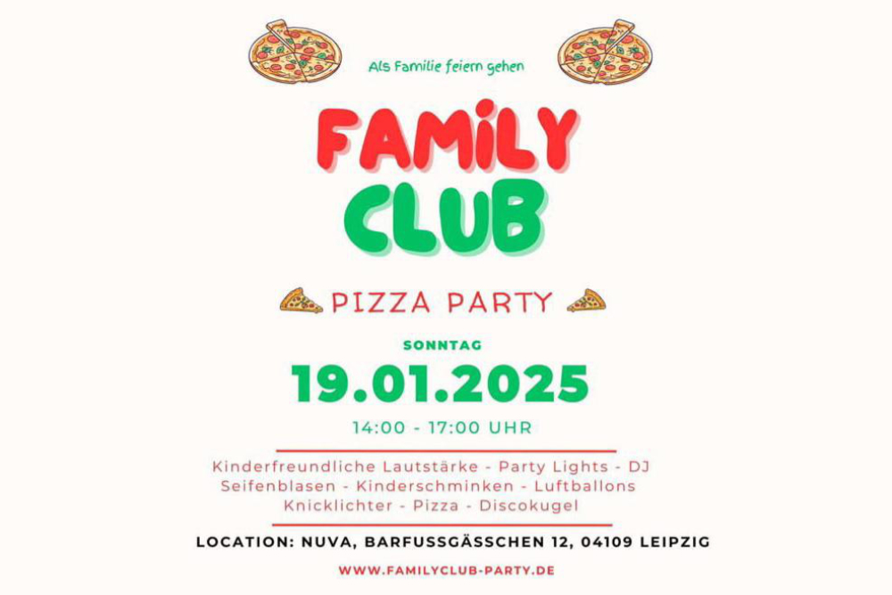 Family Club Pizza Party: Nuva