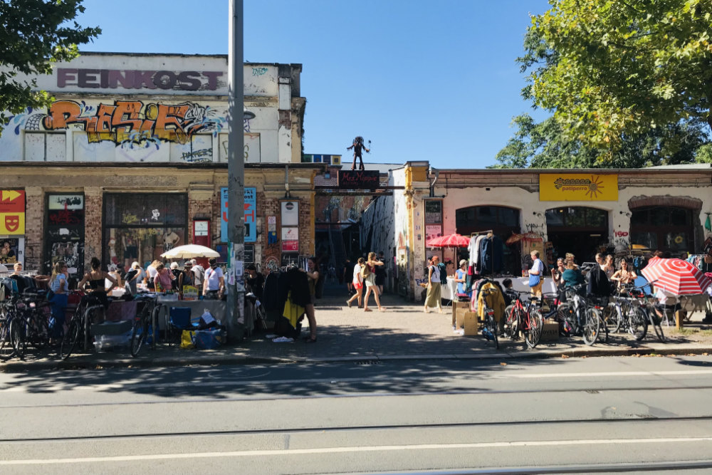 Flohmarkt auf der Feinkost