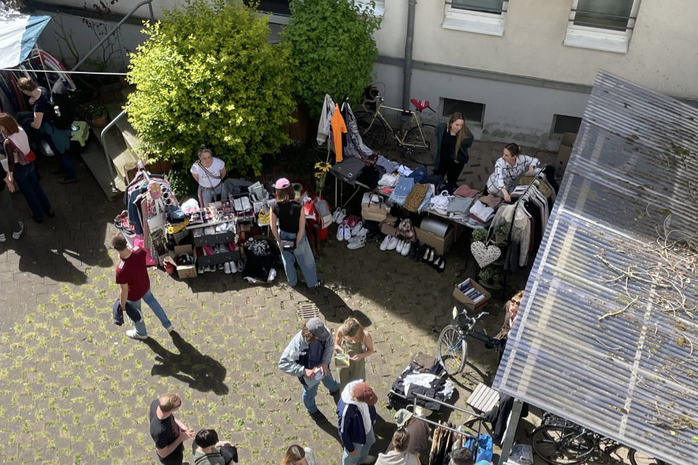 Hinterhofflohmarkt Aurelienstraße