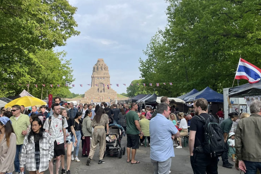 Thailand Festival Leipzig: Völkerschlachtdenkmal