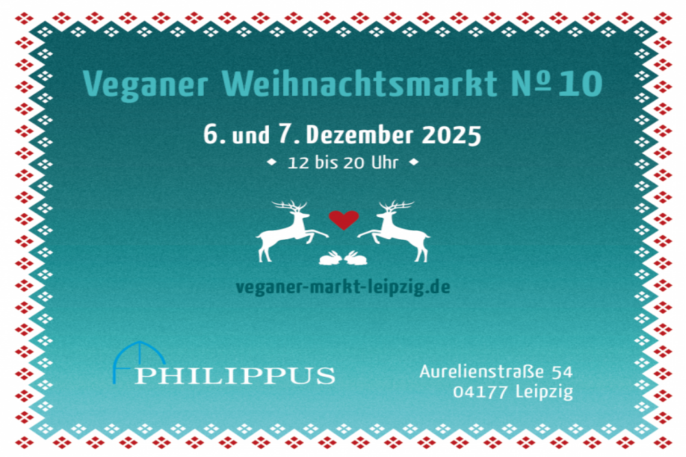 Veganer Weihnachtsmarkt im Philippus