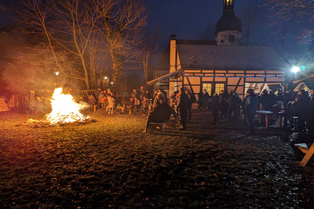 Weihnachtsmarkt im Schlosshof am Torhaus Markkleeberg