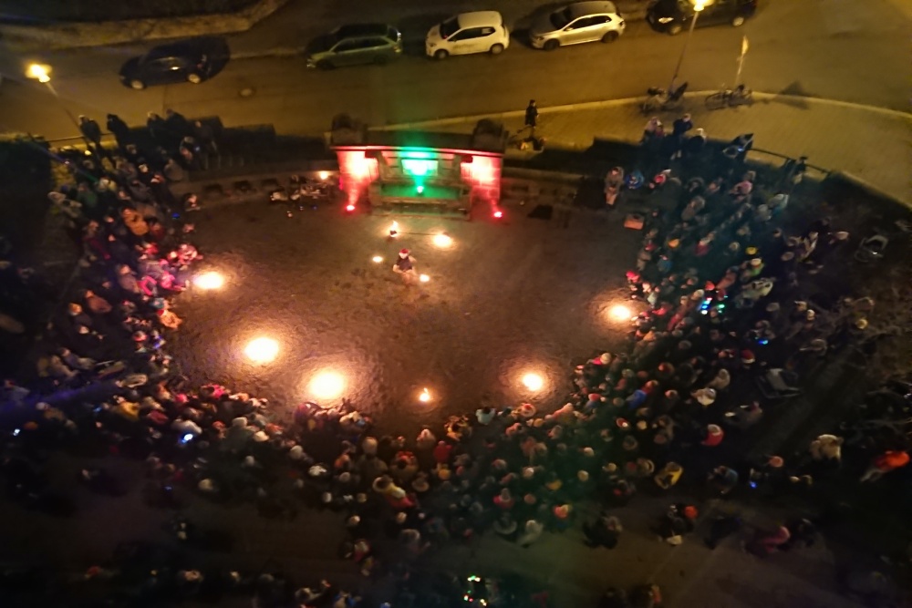 Advent in den Höfen Kleinzschochers: Taborkirche Gelände