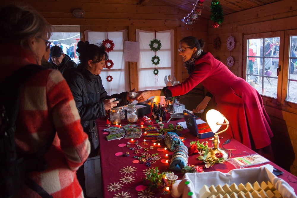 Viktorianischer Markt am Biedermeierstrand