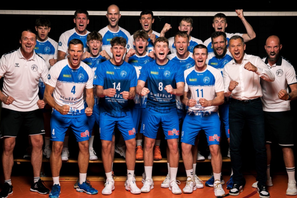 LE Volleys 1. Herren vs Volley Youngstars Friedrichshafen: Sporthalle Brüderstraße