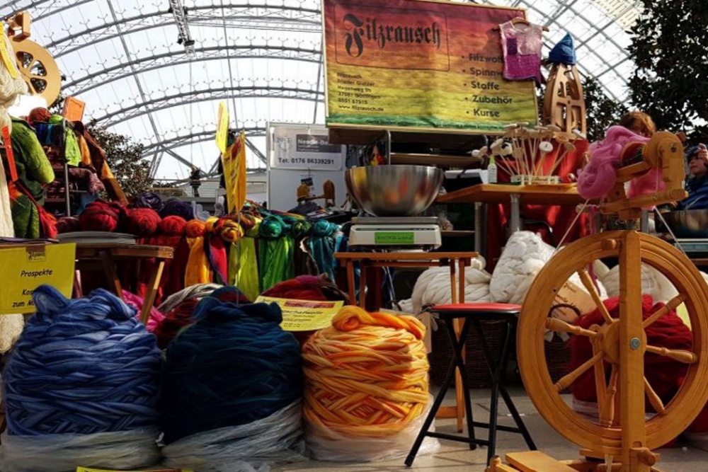 Leipziger Wolle-Fest & Stoffmesse: Leipziger Messe