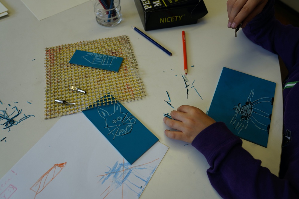 Linoldruck Workshop: Museum für Druckkunst