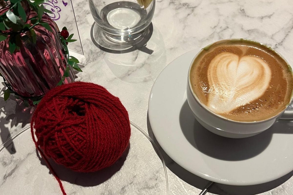 Stricken auf der Karli: Matcha Corner