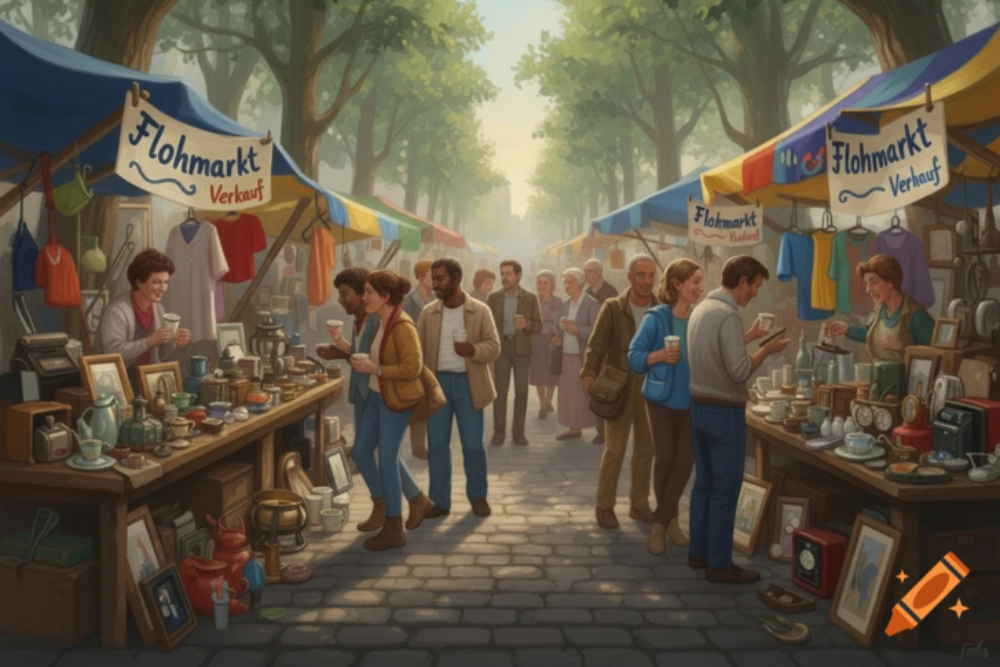 Villa Oster-Flohmarkt