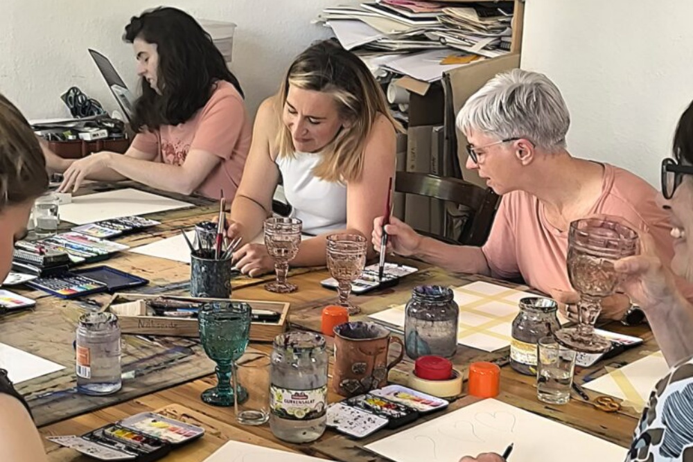 Ladies Drawing Night: Kunstwerk