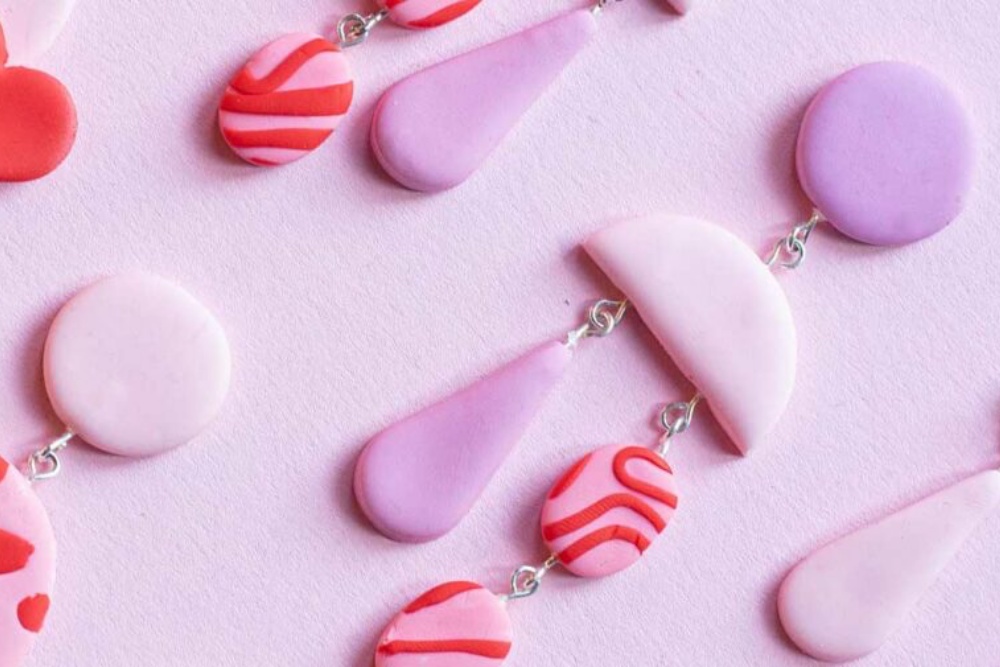 Schmuck aus Polymer Clay: Flamingocat