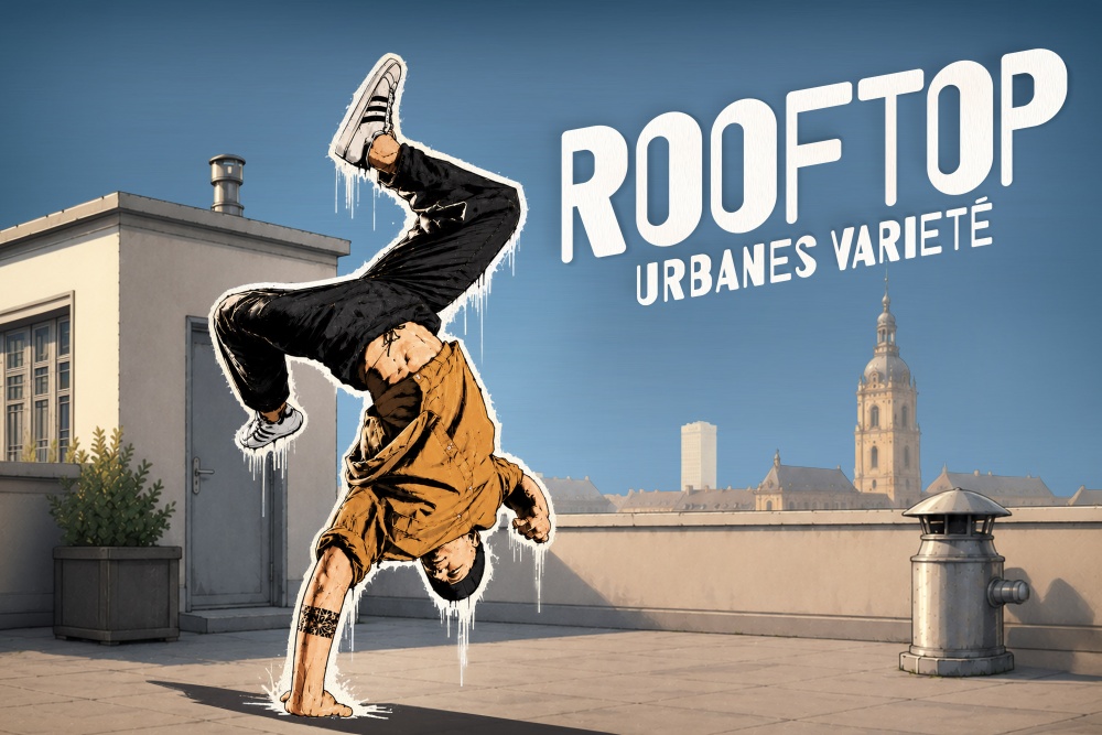 Premiere: Rooftop - Urbanes Varieté: Krystallpalast Varieté