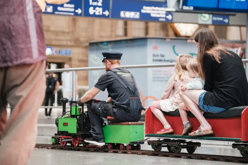 Gleisglück: Leipziger Hauptbahnhof