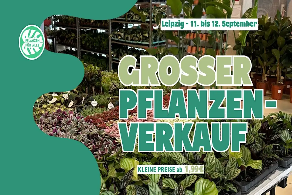 Pflanzen für Alle - Pflanzenverkauf: Kupfersaal