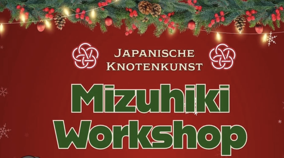 Mizuhiki Workshop – LED Lotusblumen: Café Backmeise & Boutique New Moon